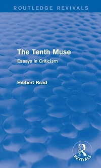 The Tenth Muse: Essays Criticism