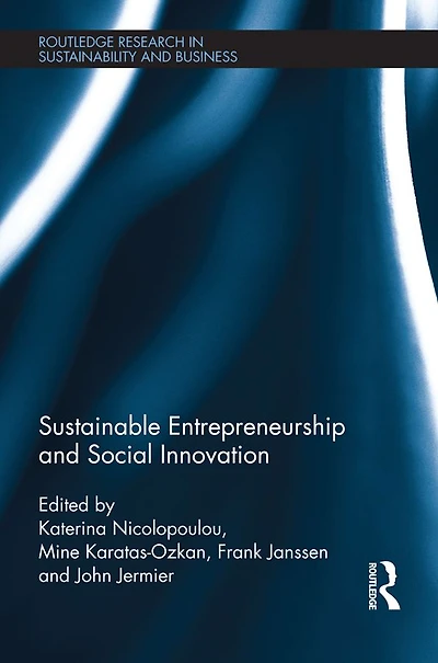 Sustainable Entrepreneurship and Social Innovation