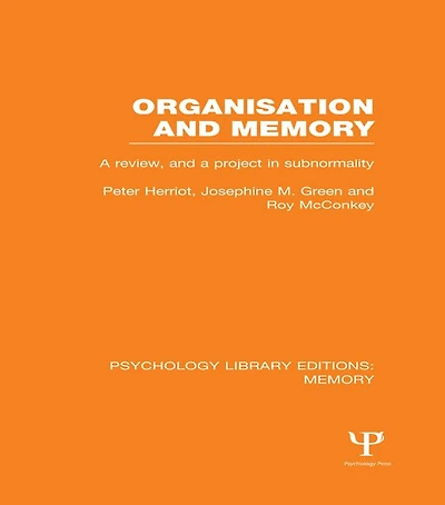 Organisation and Memory (PLE: Memory): a Review Project Subnormality