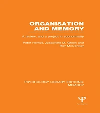 Organisation and Memory (PLE: Memory): a Review Project Subnormality
