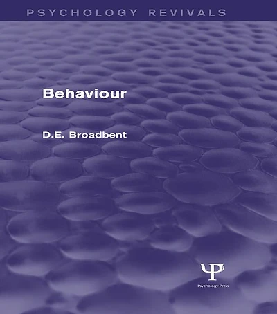 Behaviour (Psychology Revivals)