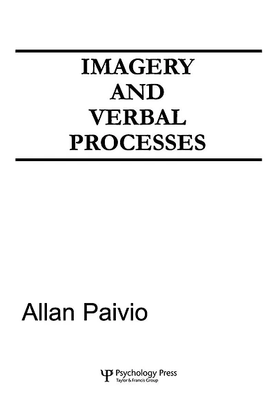 Imagery and Verbal Processes