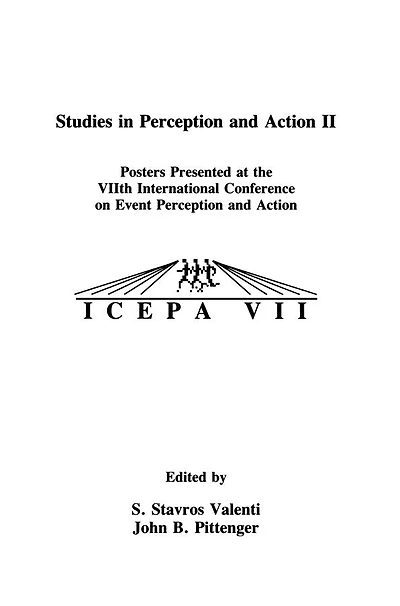 Studies Perception and Action II: Posters Presented at the VIIth international Conference on Event