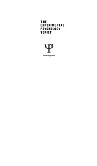 The Processing of Information and Structure
