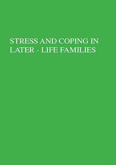 Stress And Coping Later-Life Families