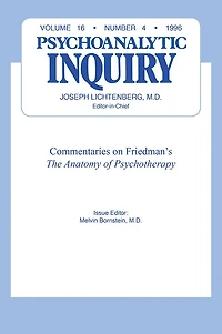 Commentaries: Psychoanalytic Inquiry, 16.4