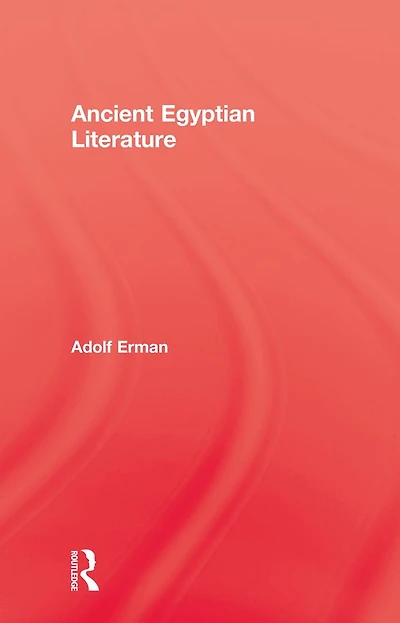 Ancient Egyptian Literature