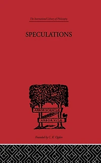 Speculations: Essays on Humanism and the Philosophy of Art