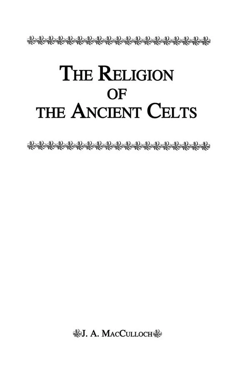 the Religion of Ancient Celts