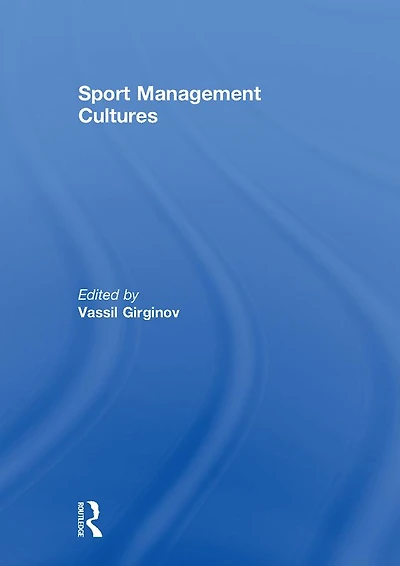 Sport Management Cultures