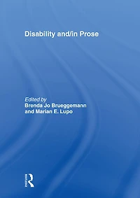 Disability and/in Prose