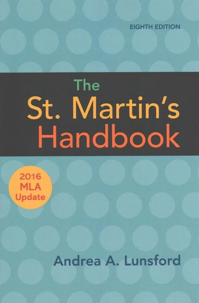 The St. Martin's Handbook with 2016 MLA update