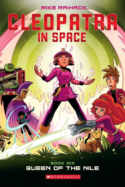 Queen of the Nile: A Graphic Novel (Cleopatra Space #6)