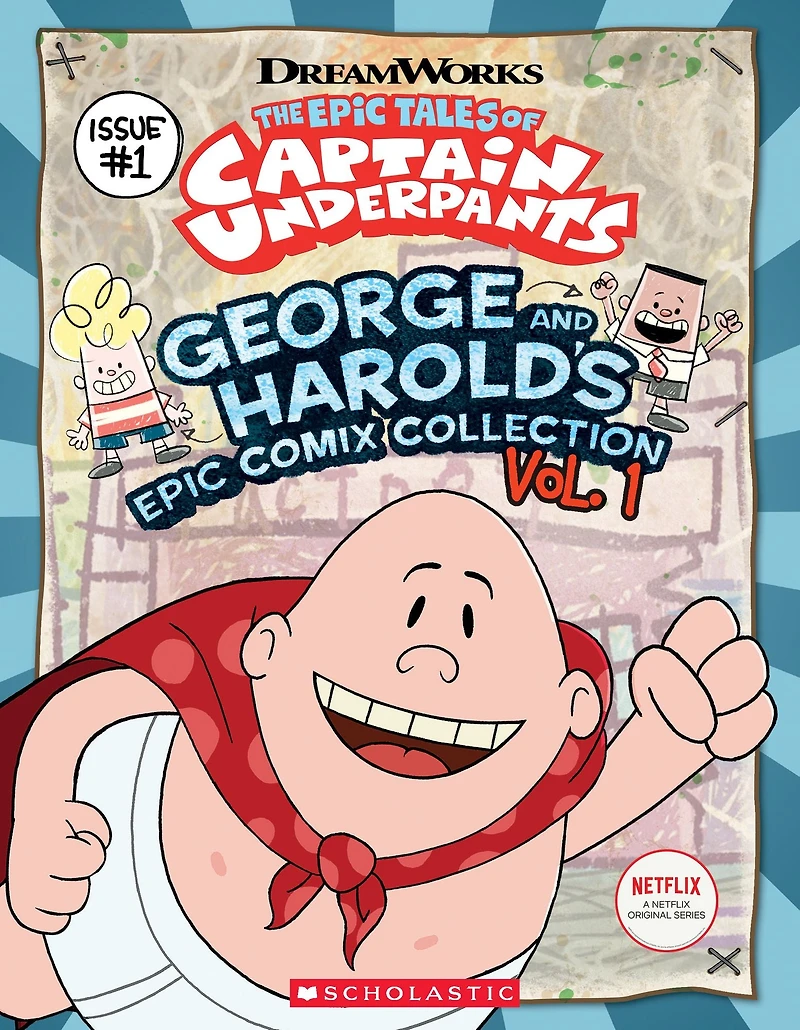 George and Harold's Epic Comix Collection Vol. 1 (The Tales of Captain Underpants TV)