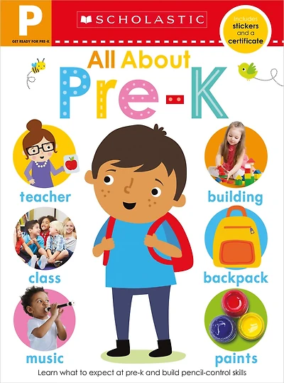 All About Pre-K Workbook: Scholastic Early Learners (Workbook)