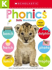 Phonics Kindergarten Workbook: Scholastic Early Learners (Skills Workbook)