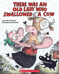 There Was an Old Lady Who Swallowed a Cow! (Board Book)