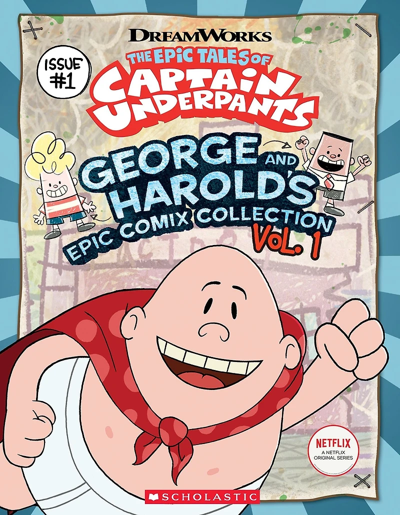 George and Harold's Epic Comix Collection Vol. 1 (The Tales of Captain Underpants TV)