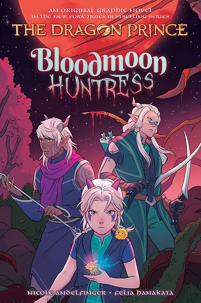 Bloodmoon Huntress: A Graphic Novel (The Dragon Prince #2)
