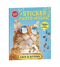 Sticker Photo Mosaic: Cats & Kittens