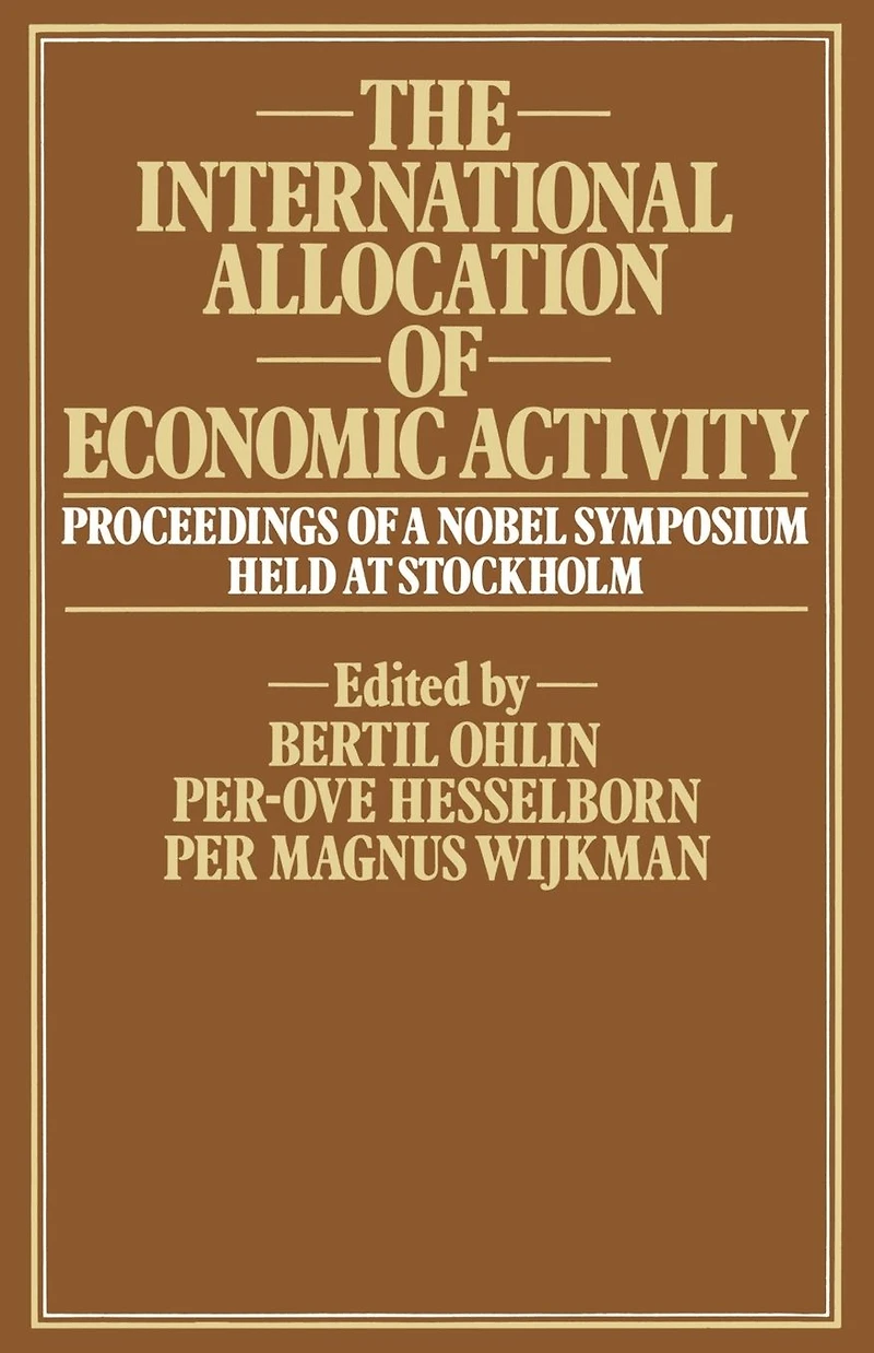 The International Allocation of Economic Activity