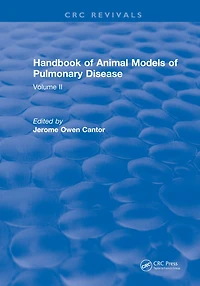 CRC Handbook of Animal Models Pulmonary Disease: Volume II