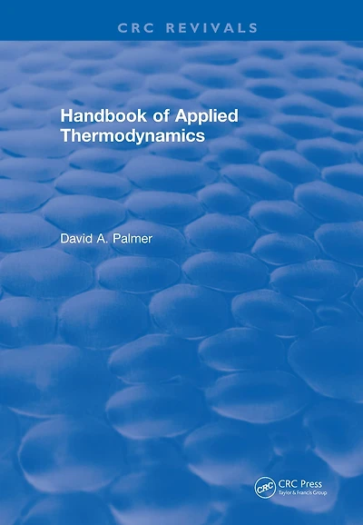 CRC Handbook of Applied Thermodynamics