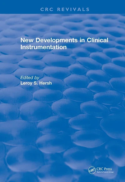 New Developments Clinical Instrumentation
