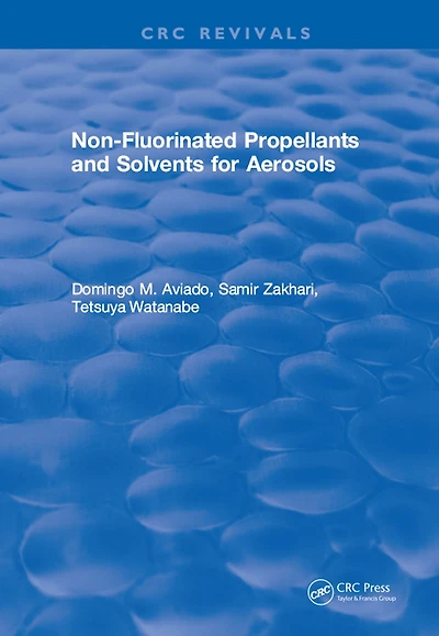 Non-Fluorinated Propellants and Solvents for Aerosols