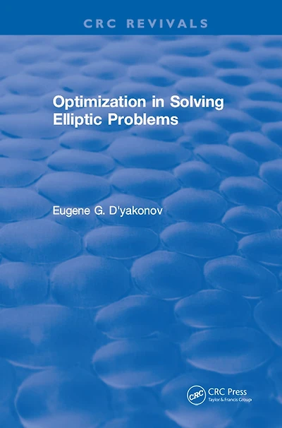 Optimization Solving Elliptic Problems