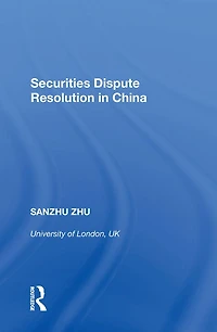 Securities Dispute Resolution China