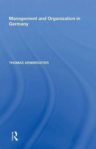 Management and Organization Germany
