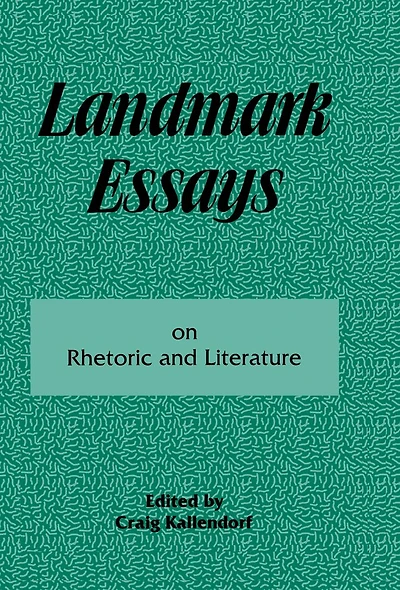 Landmark Essays on Rhetoric and Literature: Volume 16