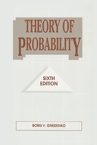 Theory of Probability