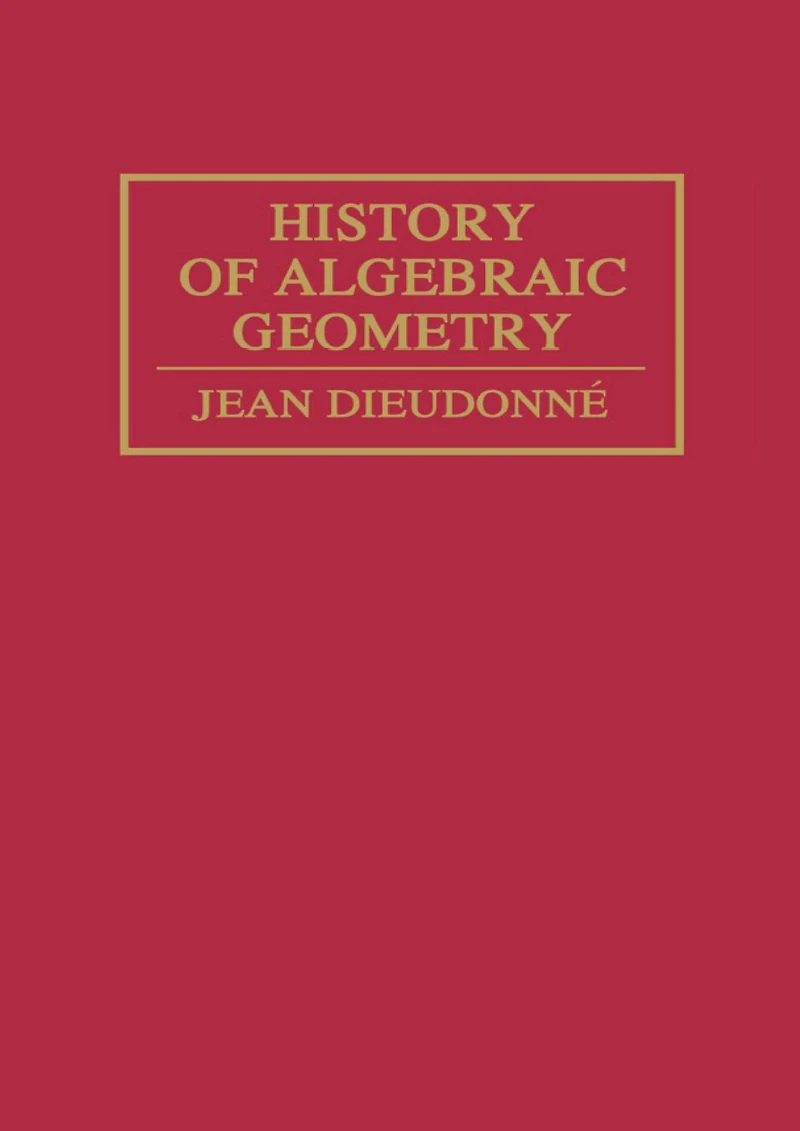 History Algebraic Geometry