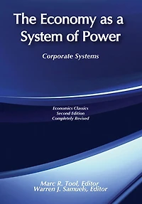 The Economy as a System of Power: Corporate Systems