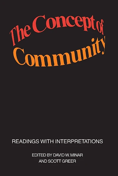 The Concept of Community: Readings with Interpretations