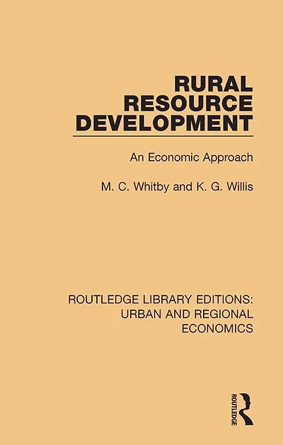 Rural Resource Development: An Economic Approach