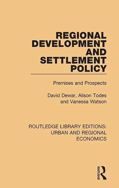 Regional Development and Settlement Policy: Premises Prospects