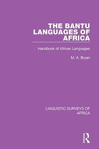 The Bantu Languages of Africa: Handbook African