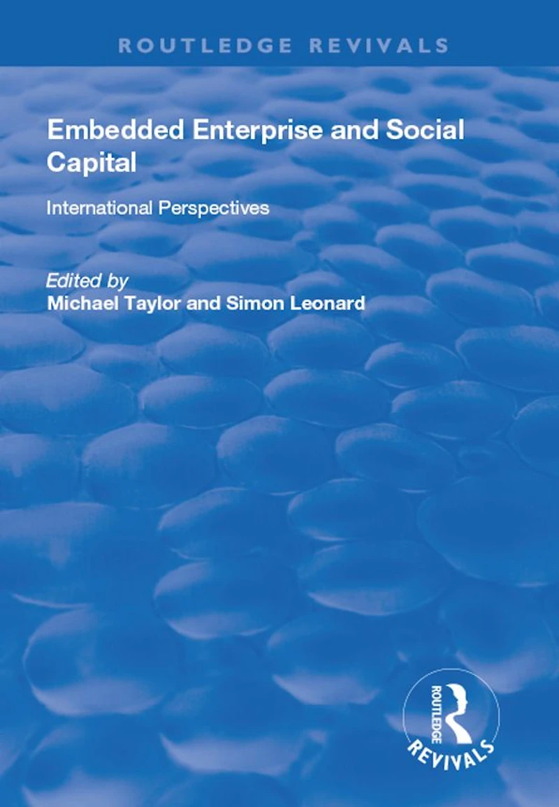 Embedded Enterprise and Social Capital: International Perspectives