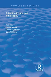 Intention Law and Philosophy