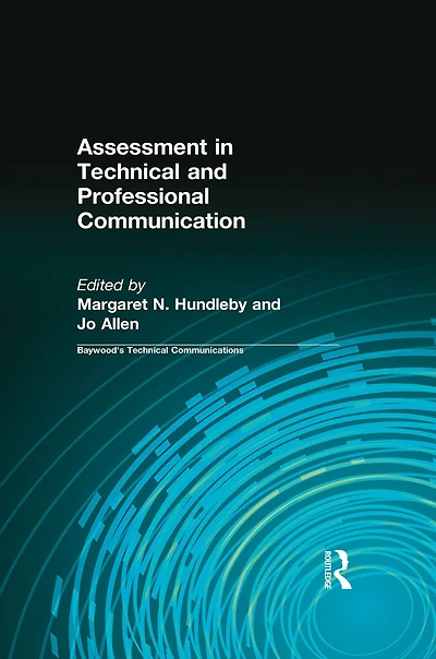 Assessment Technical and Professional Communication