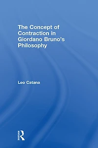 The Concept of Contraction Giordano Bruno's Philosophy