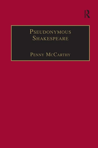 Pseudonymous Shakespeare: Rioting Language the Sidney Circle