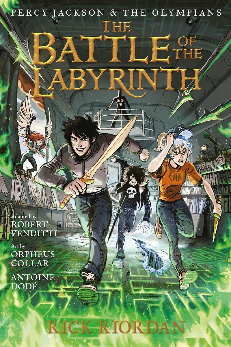 the Battle of Labyrinth: Graphic Novel (Percy Jackson and Olympians Series)