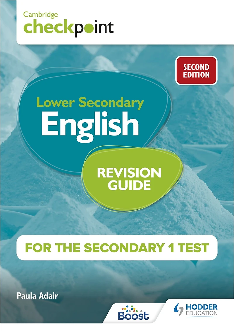 Cambridge Checkpoint Lower Secondary English Revision Guide for the 1 Test 2nd edition