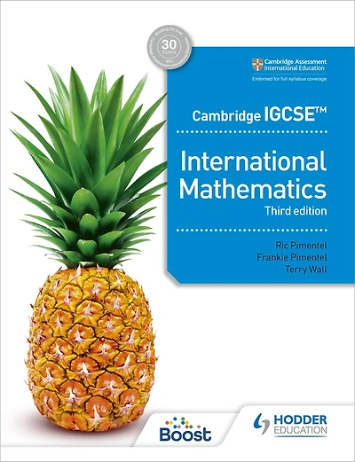 Cambridge IGCSE International Mathematics 3rd edition