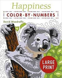 Happiness Large Print Color by Numbers