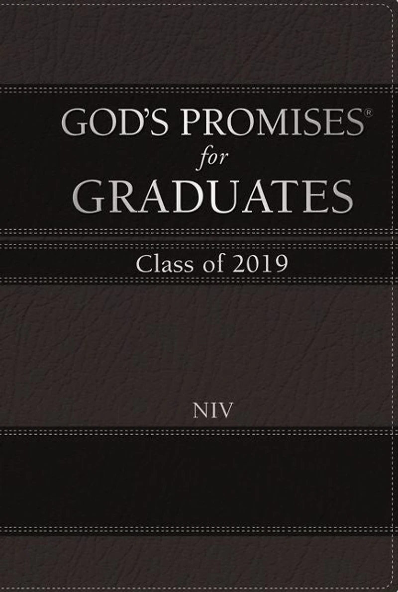 God's Promises for Graduates: Class of 2019 - Black NIV: New International Version